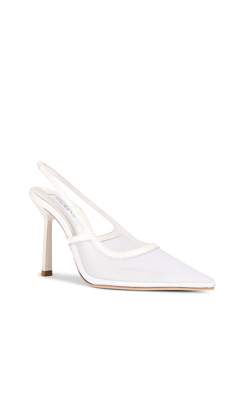 Tony Bianco Glide Slingback Pump in White