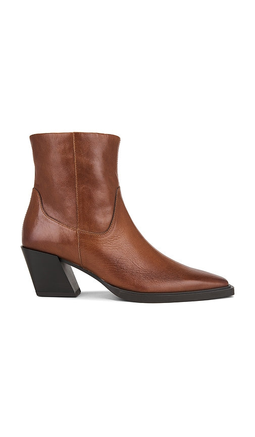 Tony Bianco Holly Boot in Cognac | Cognac Vintage Ankle Boots for Women
