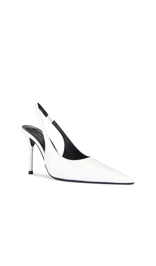 Tony Bianco Ivy Slingback Pump in White