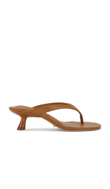 Tony Bianco Krista Sandal in Tan | Tan Heeled Sandals for Women