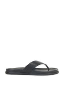 Tony Bianco Loop Sandal in Black | Black Flat Sandals for Women