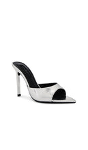 Tony Bianco Malibu Mule in Metallic Silver