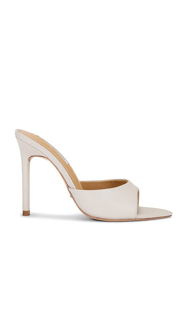Tony Bianco Malibu Sandal in White | Dove Open Toe Heels for Women