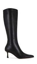 Tony Bianco Quest Boot in Brown | Chocolate Nappa Heeled Boots for Women