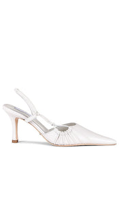 Tony Bianco Sakai Slingback Pump in Ivory | Dove Nappa Pump Heels for Women