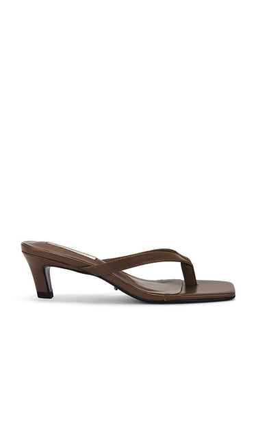 Tony Bianco Topaz Sandal in Chocolate | Liqueur Heeled Sandals for Women