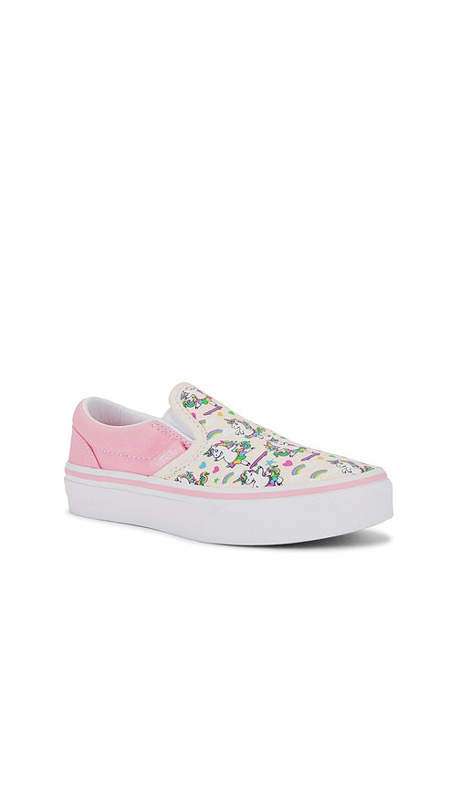 Vans Kids Classic Slip-On in Pink