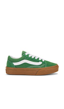 Vans Kids Old Skool in Green | Bright Gum Green Shoes for Women