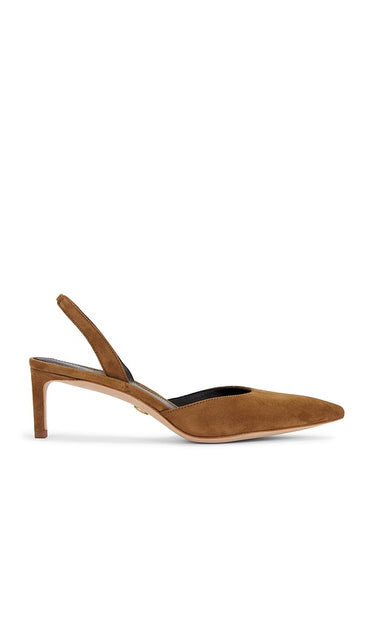 Veronica Beard Caroline Pump in Brown | Hazelwood Pump Heels for Women