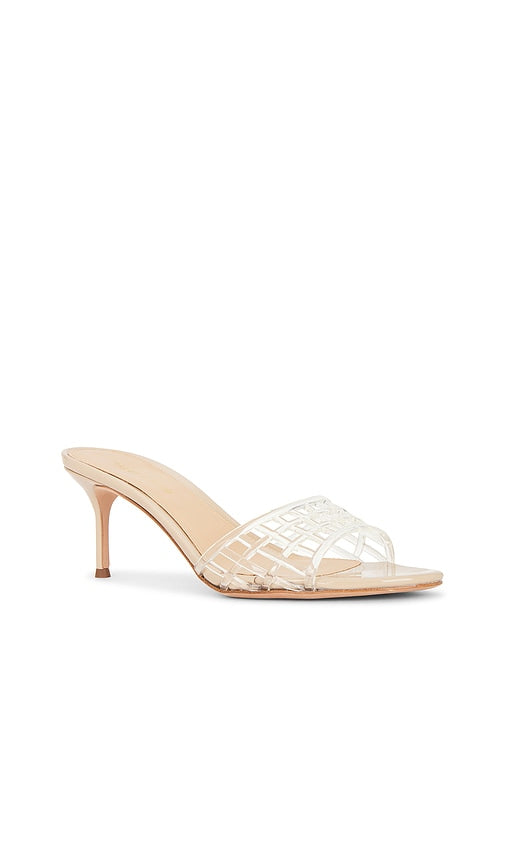 Veronica Beard Tia Jelly Heel in Beige