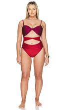 villa fresca Mia Twisted One Piece in Red