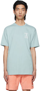 032c Blue Vitruv T-Shirt - 032c Blue Vitruv T-shirt - 032c 블루 Vitruv 티셔츠