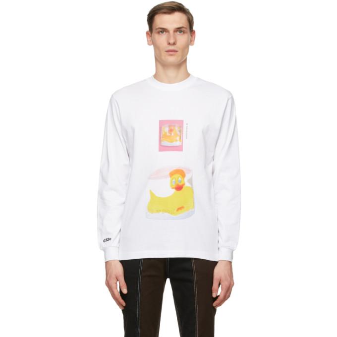 032c White Die Todliche Doris Edition Ducky Long Sleeve T-Shirt