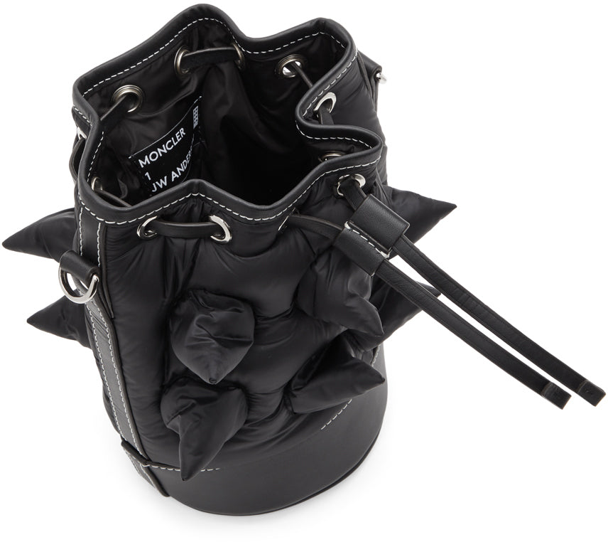 Moncler Genius 1 Moncler JW Anderson Black Critter Bag - Moncler Genius 1 Moncler JW Anderson Black Critter Sac - Moncler Genius 1 Moncler JW Anderson Black Dritter Bag.
