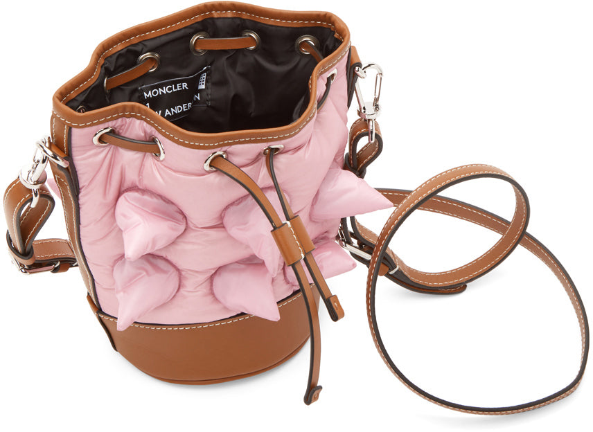 トートバッグ MONCLER FW25 Moncler Bags.. Pink (K209B5I00002 M627550O) Moncler Genius 1 Moncler JW Anderson Pink Down Critter Bag