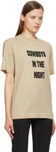 1017 ALYX 9SM Beige 'Cowboys In The Night' T-Shirt
