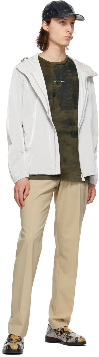 1017 ALYX 9SM Beige Elastic Waist Tailoring Trousers