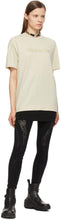1017 ALYX 9SM Beige Mirrored Logo T-Shirt
