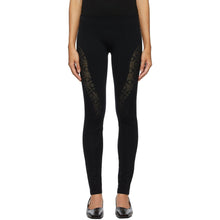 1017 ALYX 9SM Black 'A' Knit Leggings - 1017 ALYX 9SM NOIR 'A' Leggings en tricot - 1017 ALYX 9SM 블랙 'A'니트 레깅스