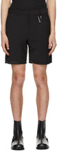 1017 ALYX 9SM Black 'A' Tailoring Shorts - 1017 ALYX 9SM NOIR 'A' Short de couture - 1017 ALYX 9SM 블랙 'A'반바지