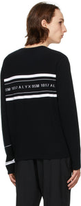 1017 ALYX 9SM Black Band Logo Sweater