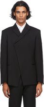 1017 ALYX 9SM Black Double High Blazer - 1017 Alyx 9SM Noir Double Blazer High Blazer - 1017 ALYX 9SM 블랙 더블 하이 블레이저