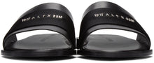 1017 ALYX 9SM Black Logo Sandals