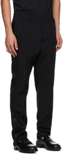 1017 ALYX 9SM Black Pinched Seam Track Pants