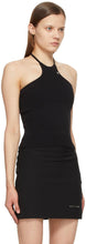 1017 ALYX 9SM Black Ribbed Knit Tank Top