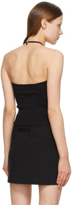 1017 ALYX 9SM Black Ribbed Knit Tank Top