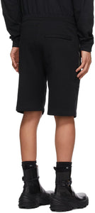 1017 ALYX 9SM Black Sweatpant Shorts