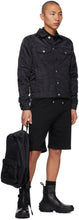 1017 ALYX 9SM Black Sweatpant Shorts