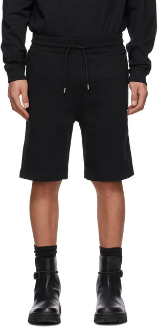 1017 ALYX 9SM Black Sweatpant Shorts - 1017 Short de survêtement noir de 9sm Alyx 9sm - 1017 ALYX 9SM 블랙 스웨트 팬츠 반바지
