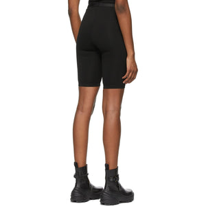 1017 ALYX 9SM Black Zippered Biker Shorts