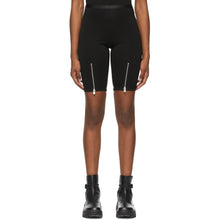 1017 ALYX 9SM Black Zippered Biker Shorts - 1017 Shorts de motard noir à fermeture noire Alyx 9SM - 1017 ALYX 9SM 블랙 지퍼가 달린 바이커 반바지