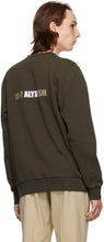 1017 ALYX 9SM Brown Mirrored Logo Sweatshirt