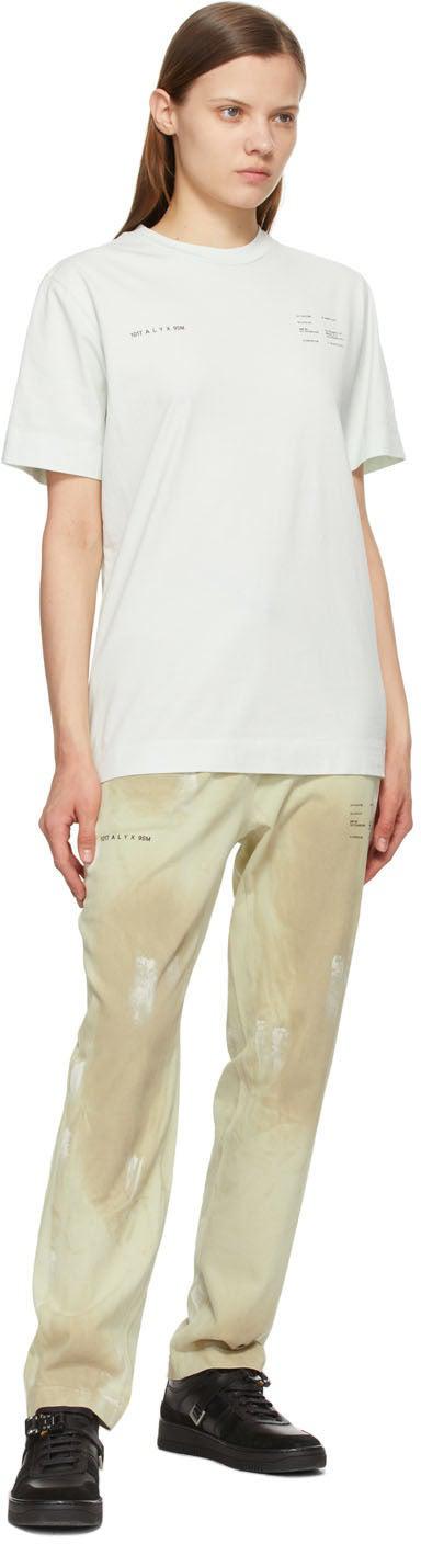 1017 ALYX 9SM Green Double Logo T-Shirt