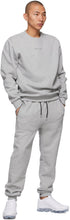 1017 ALYX 9SM Grey Crewneck Visual Sweatshirt