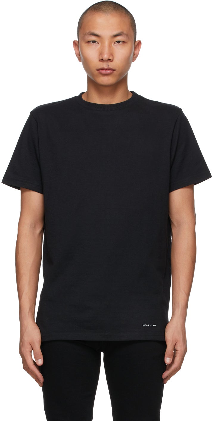 1017 ALYX 9SM Three-Pack Multicolor Jersey T-Shirts - 1017 T-shirts de Jersey multicolore à trois pack d'Alyx 9sm - 1017 ALYX 9SM 3 팩 여러 가지 빛깔의 저지 티셔츠