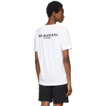 1017 ALYX 9SM White Collection Name T-Shirt