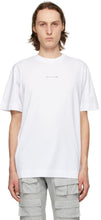 1017 ALYX 9SM White 'Dried Tears' T-Shirt - 1017 T-shirt de larmes séchées en blanc d'Alyx 9sm - 1017 ALYX 9SM 화이트 '말린 눈물'티셔츠