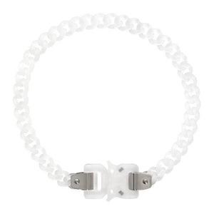 1017 ALYX 9SM Transparent Chain Buckle Necklace – BlackSkinny