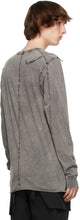 11 by Boris Bidjan Saberi Grey Acid LS1B Long Sleeve T-Shirt
