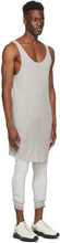 11 by Boris Bidjan Saberi Grey Knit Tank Top