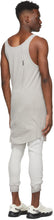 11 by Boris Bidjan Saberi Grey Knit Tank Top