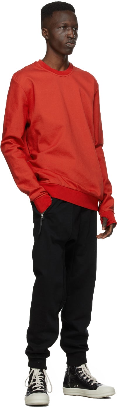11 by Boris Bidjan Saberi Red Dye Sweatshirt