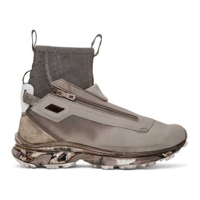 11 by Boris Bidjan Saberi Grey Salomon Edition Bamba 3 Sneakers