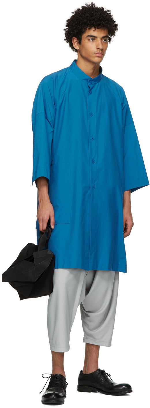 132 5. ISSEY MIYAKE Taupe Basic Trousers