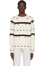 Moncler Genius 2 Moncler 1952 Beige Striped Sweater - Moncler Genius 2 Moncler 1952 Pull rayé beige 1952 - Moncler Genius 2 Moncler 1952 베이지 스트라이프 스웨터