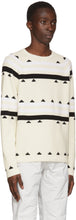 Moncler Genius 2 Moncler 1952 Beige Striped Sweater